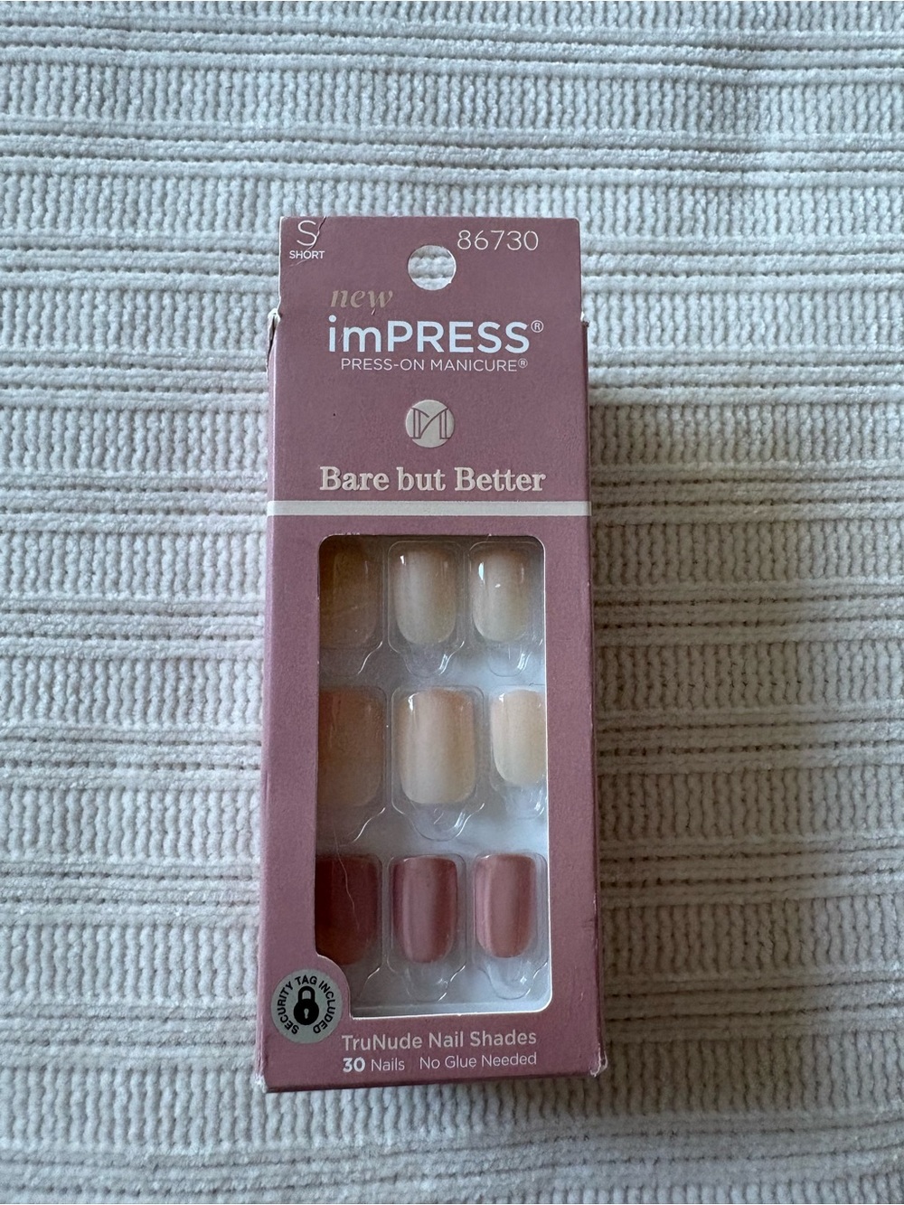 imPRESS Bare but Better Press-On Nails in Nude & Mauve